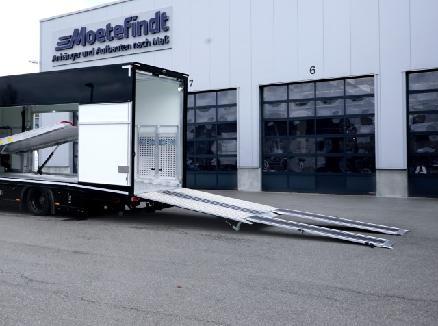 Extra flacher Auffahr­winkel